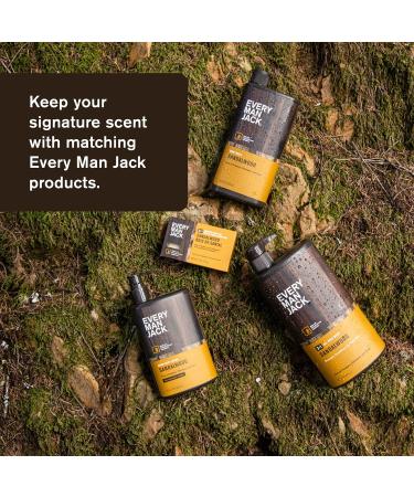 Every Man Jack Sandalwood Deodorant Dry Spray - Aluminum-Free & Long Lasting - 3.5 oz (Pack of 3) - Buy Online on SooperMarket.com