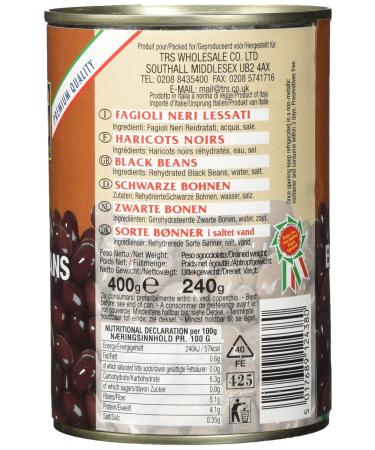 Buy TRS Black Beans (1 x 400g) - Premium Quality International Shipping Available - Buy Online on SooperMarket.com