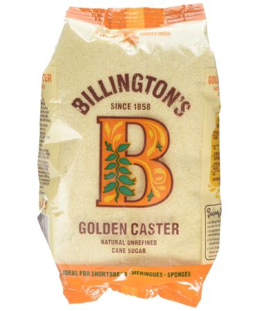 Billington's Golden Caster Unrefined Cane Sugar 1kg