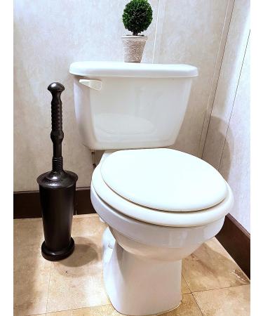 Master Plunger MP1600-TB 1.6 Gallon Low Flush Toilet Plunger with Funnel Nose Design and Tall Bucket - Black - Buy Online on SooperMarket.com