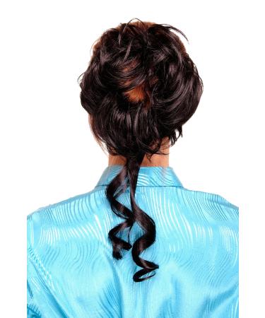 WIG ME UP - YZF-3072HT-1 Hairpiece with comb voluminous curly baroque black black (1)