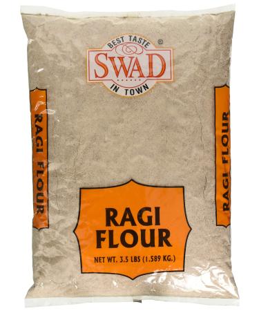 Swad Ragi (Finger Millet) Flour - 3.5 lbs/1.589 Kg. 3.5 Pound (Pack of 1)