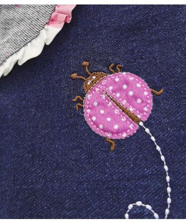 KIDSCOOL SPACE Baby Denim Overalls 3D Cartoon Knitted Dungarees Blue 2-3 Years - Buy Online on SooperMarket.com