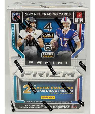 2021 Panini Prizm Football Trading Cards Blaster Box (6 packs/4cards per pack)