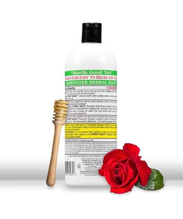 Cowboy Magic Rose Water Shampoo 32oz - Gentle Cleansing for Soft & Shiny Hair - Buy Online on SooperMarket.com