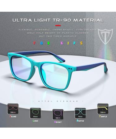 ATTCL Blue Light Filter Glasses for Kids Ages 3-10 | UV Blocking Computer & Gaming Glasses to Prevent Headaches - Buy Online on SooperMarket.com