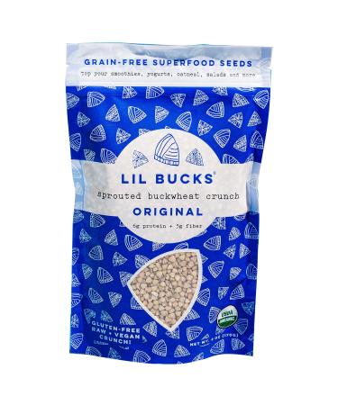 Lil Bucks Sprouted Buckwheat Groats Raw Organic, Grain-Free Granola (ORIGINAL, 1 Pack) ORIGINAL 1 Pack