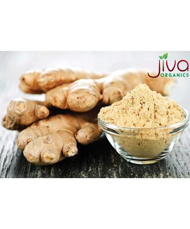 Jiva Organics Organic Ginger Root Powder 1 LB Bulk - Non-GMO - Cooking, Baking, Tea - 1 Pound - Buy Online on SooperMarket.com