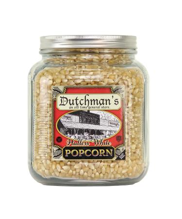 Dutchman's Hulless Popcorn Kernels - 4 lbs in Decorative Half Gallon Jar - Buy Online on SooperMarket.com