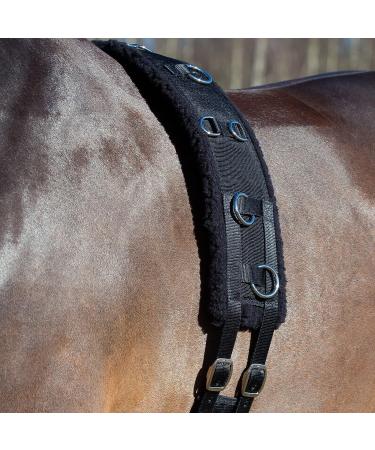 Horze Black Horse Training Surcingle - Premium Quality for Effective Training - Buy Online on SooperMarket.com