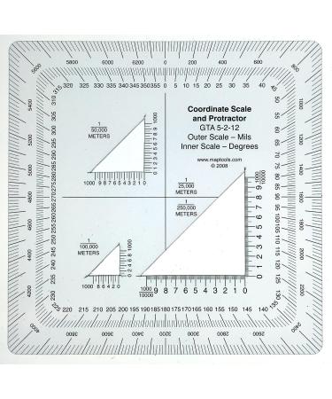 MapTools Military Style UTM/MGRS Coordinate Scale - Buy Online on SooperMarket.com