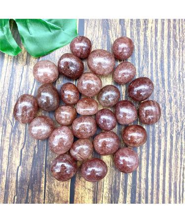100g Natural Red Quartz Crystal Gemstones Gem Home Furnishing Decoration Natural Stone - Buy Online on SooperMarket.com