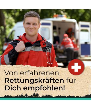 First Aid Set for Outdoor Adventures - Includes DIN 13167 Burncare & Emergency Pipe | Perfect for Hiking Biking & Travel - Buy Online on SooperMarket.com