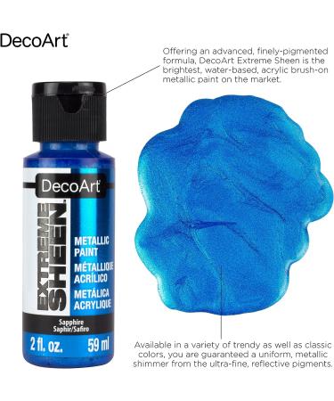 DecoArt Extra Sheen Paint - Aquamarine - 2 fl oz - Pack of 1 - Buy Online on SooperMarket.com