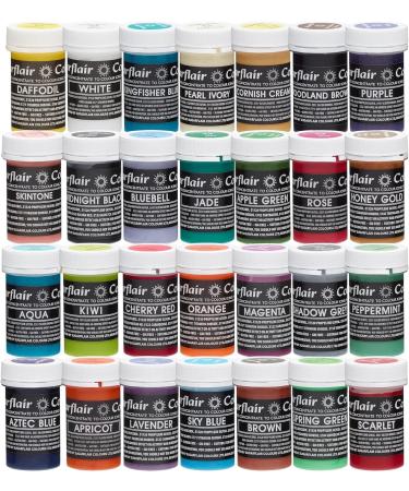 Sugarflair Spectral & Pastel Food Colouring Paste - Highly Concentrated for Sugar Pastes, Buttercream, Royal Icing - Choose 2 Colors - Buy Online on SooperMarket.com
