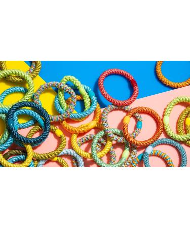 L. Erickson Grab & Go Ponytail Holders Royal Set - Secure & Gentle Hold (Set of 8) - Buy Online on SooperMarket.com
