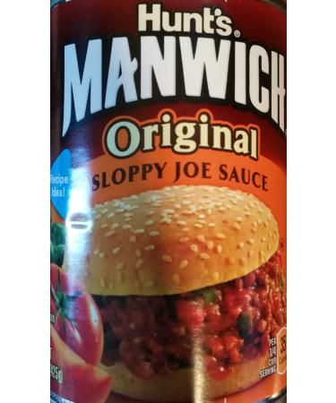 Manwich, Hunt'S Original, Sloppy Joe Sauce, 15 Ounce