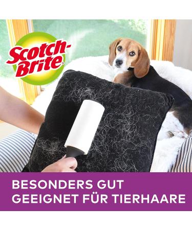 Scotch-Brite Pet Extra Sticky Lint Roller - 3 Rolls 144 Layers | Best for Dog & Cat Hair Removal | International Shipping Available - Buy Online on SooperMarket.com