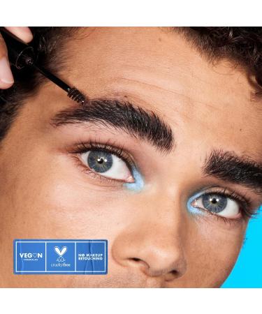 NYX Professional Makeup Eyebrow Gel - Dark Brown Brow Glue for Lifting Effect & Laminated Look | Instant Styler - Buy Online on SooperMarket.com