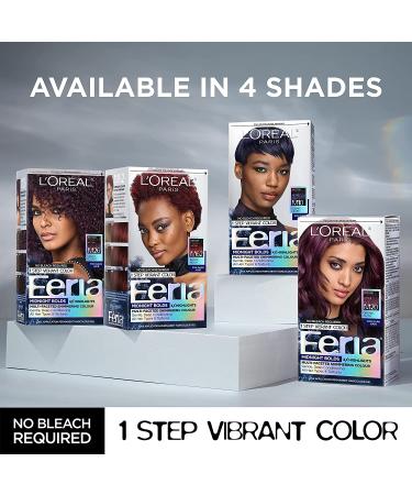 L'Oreal Paris Feria Midnight Bold Hair Color Kit - Blood Moon, No Bleach - Pack of 1 - Buy Online on SooperMarket.com