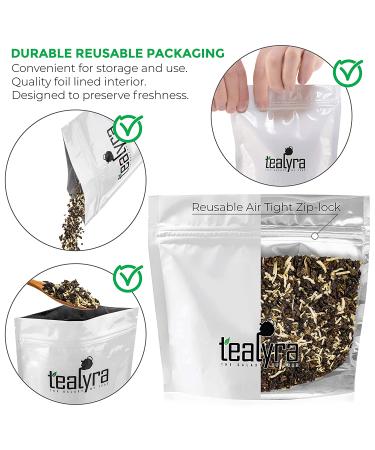 Tealyra - Coconut Milky Oolong - Mix of Fresh Coconut and Taiwanese Milk Ooolong - Loose Leaf Tea - Blend - All Natural Ingredients - 100g (3.5-ounce) 4 Ounce (Pack of 1) - Buy Online on SooperMarket.com