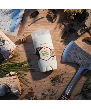 Old Spice Fresher Collection Invisible Solid Men's Deodorant Timber 3 Ounce Timber 3 Ounce (Pack of 1) - Buy Online on SooperMarket.com