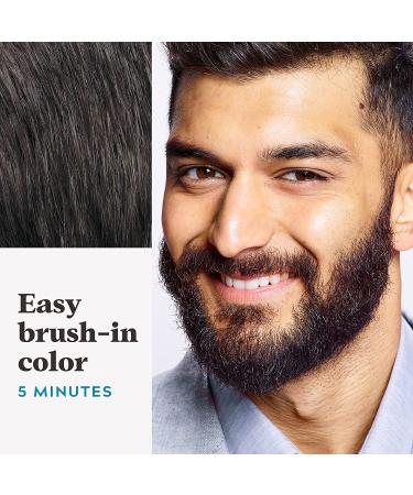 Just For Men Beard Coloring - Darkest Brown M-50 | Biotin, Aloe & Coconut Oil | Pack of 3 - Buy Online on SooperMarket.com