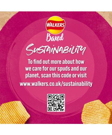 Walkers Oven Baked Prawn Cocktail Crisps 6 x 22g - Delicious Snack Pack - Buy Online on SooperMarket.com