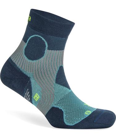 Compression Fit Athletic Running Socks (1 Pair) - Large Blue/Legion Blue - Buy Online on SooperMarket.com
