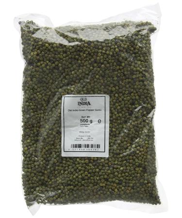 Old India Green Pepper Corns 500 g 500 g (Pack of 1)