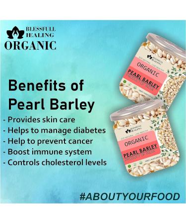 Blessfull Healing Organice Pearl Barley 2 lb (907 Gram) - Buy Online on SooperMarket.com