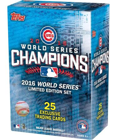 Topps 2016 Chicago Cubs World Series Champions MLB Box Set - Buy Authentic Baseball Collectibles Online - Buy Online on SooperMarket.com