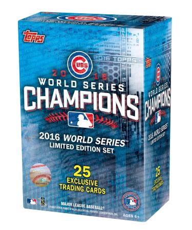 Topps 2016 Chicago Cubs Baseball World Series Champions Set MLB Box