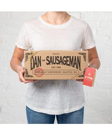 Dan the Sausageman Kodiak Gift Basket: Beef Summer Sausage, Nuts, Cheese & Mustard - Perfect for Back to School and Thank You Gifts - Buy Online on SooperMarket.com