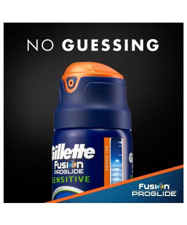Gillette Fusion ProGlide 2-in-1 Shave Gel Sensitive 6 oz - Smooth & Comfortable Shave - Buy Online on SooperMarket.com