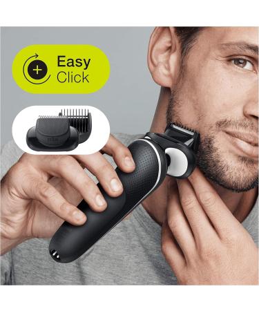 Buy Braun Series 5S Electric Razor for Men - 3 Flexible Blades Beard Trimmer 50 Min Runtime Wet & Dry EasyClick - International Shipping - Buy Online on SooperMarket.com
