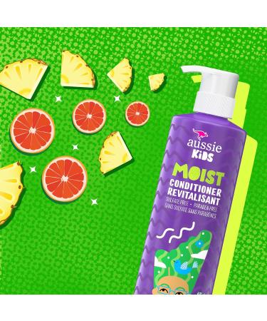 Aussie Kids Moist Sulfate Free Conditioner 16 fl oz - Pack of 4 | Gentle Formula for Kids - Buy Online on SooperMarket.com