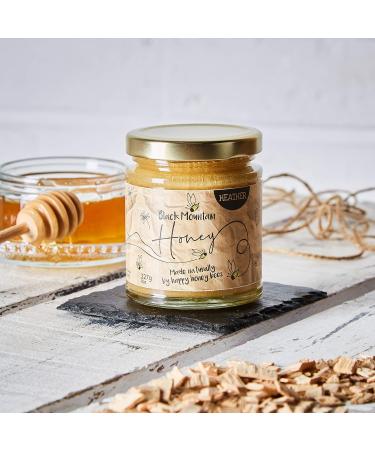 Black Mountain Honey - Welsh Single Origin Soft Set Heather Honey (227g) - Buy Online on SooperMarket.com