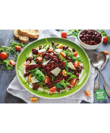 Wholefood Earth Organic Red Kidney Beans 3kg - Raw, Vegan, High Fibre & Protein, GMO-free - Buy Online on SooperMarket.com