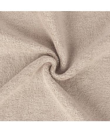 Mother-Earth Face Towel Set - 12x12 Inches, 6 Pack (Blueish Green-Light Brown) | Premium Soft Washcloths for Sensitive Skin | Cotton Hand Towels for Bathroom - Buy Online on SooperMarket.com