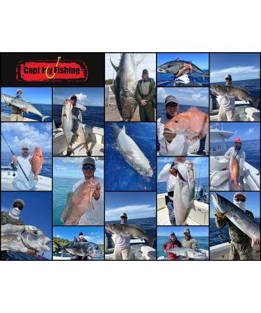 Capt Jay Fishing Saltwater Jigs - 80g New Leopard Pink - Speed, Slow, Pitching & Vertical Jigging Lures - Buy Online on SooperMarket.com