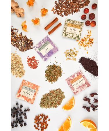 SELVATICA Amazonian Wild Fruit Infusions Blend Sampler Pack - A ai, Araz, Camu Camu, Copoaz - 2 Pack - Buy Online on SooperMarket.com