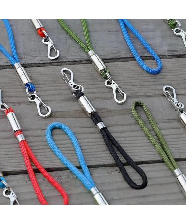 Buy Durable Nylon & Stainless Steel Materium Key Rings with Mini Carabiner | 3-Pack Red Keychains for Lanyards & Paracord - Buy Online on SooperMarket.com