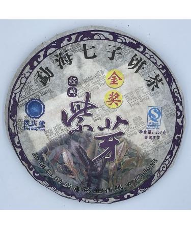 Pu-erh tea 2008 Tong Qing Tong Gold Award Purple Bud 357g Raw