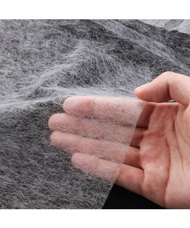 Double Sided Fusible Non Woven Interfacing Webbing - 3 Piece Set | Lightweight White Interfacing Fabric - 59 x 78.74 | Ideal for DIY Craft Making - Buy Online on SooperMarket.com