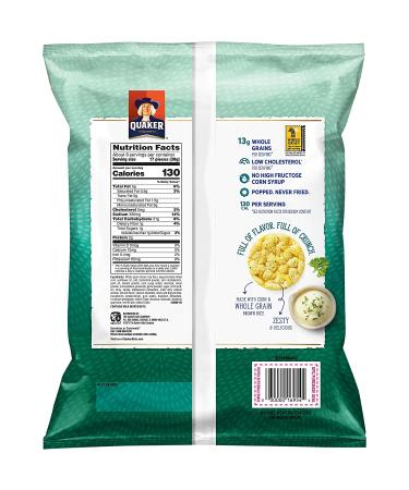 Quaker Rice Crisps Gluten Free Buttermilk Ranch 6.06oz Bags - 6 Pack - Buy Online on SooperMarket.com