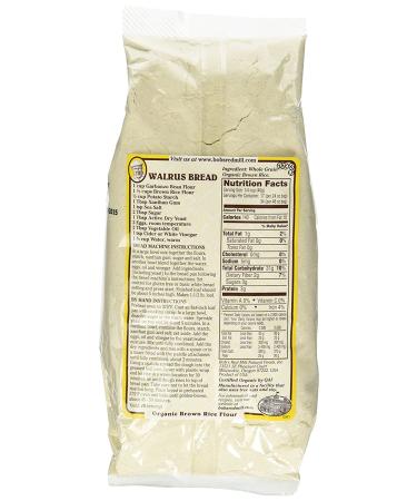 Bob's Red Mill Organic Brown Rice Flour - 24oz | Whole Grain, Gluten-Free - Buy Online on SooperMarket.com