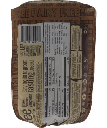 BFree Seeded Brown Gluten-Free Sandwich Bread - Vegan, Soy-Free, Egg-Free, Nut-Free, Dairy-Free, Kosher - 14.11 Oz (Pack of 3) - Buy Online on SooperMarket.com