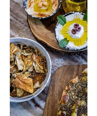 Terranean Herbs & Spices Za'atar Pita Chips Bundle - Regular & Spicy (2 Pack) - Buy Online on SooperMarket.com