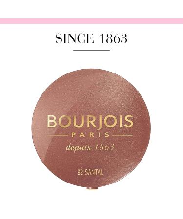 Bourjois Blush Santal - Long-lasting Radiant Cheek Color for All Skin Types | Shop Internationally - Buy Online on SooperMarket.com